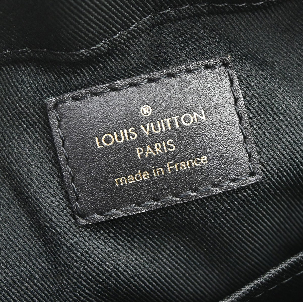 Louis Vuitton Saintonge Monogram Canvas with Leather, Brown, Canvas, Handbag