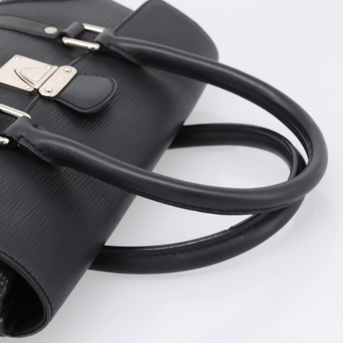 Louis Vuitton Segur Epi Leather, Black, Leather, Handbag