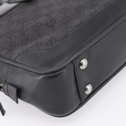 Gucci GG supreme GG Canvas, Black, Canvas, Handbag