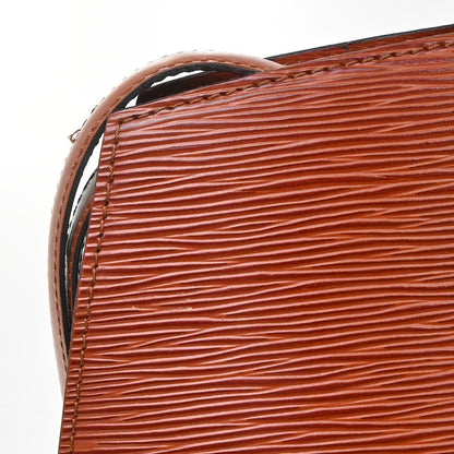 Louis Vuitton Cluny Epi Leather, Brown, Leather, Shoulder Bag