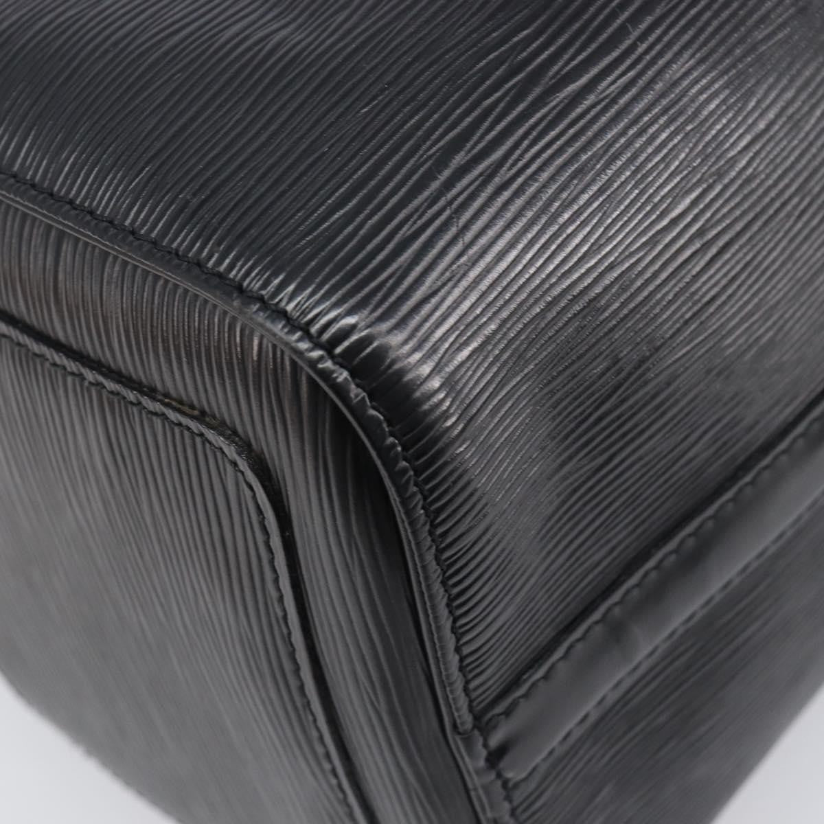Louis Vuitton Speedy Epi Leather, Black, Leather, Handbag