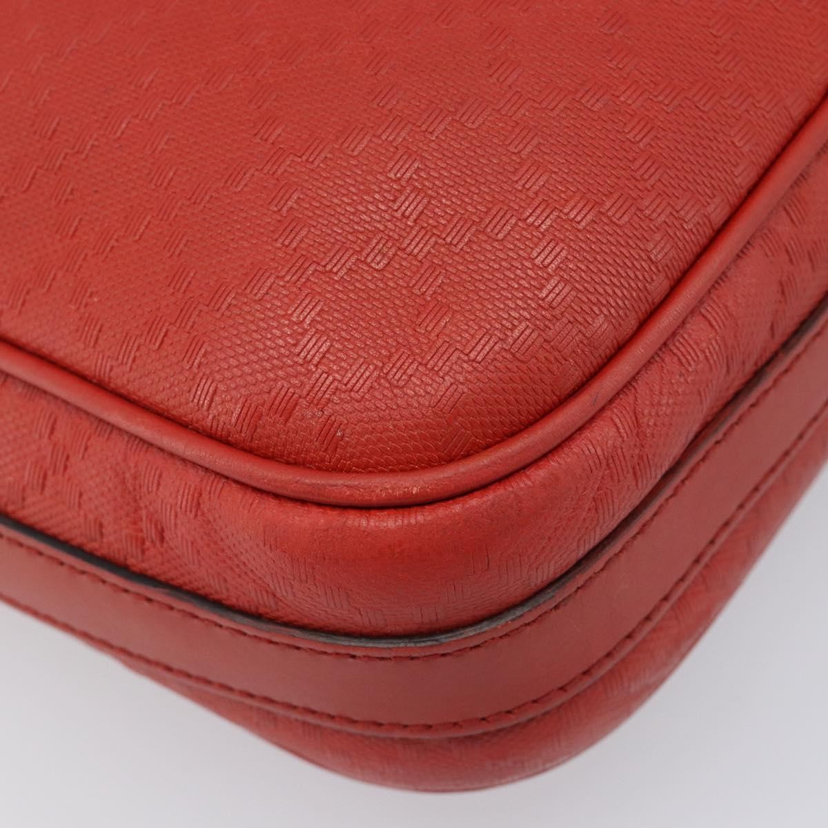 Gucci Bright Convertible Diamante Leather, Red, Leather, Briefcase
