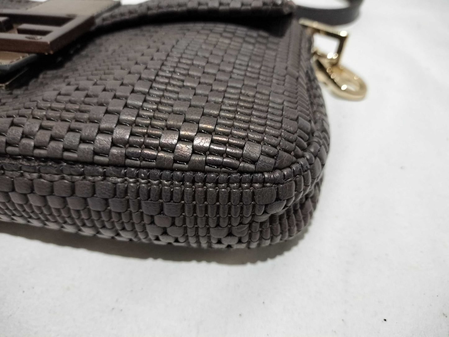 Fendi Baguette NM Bag Leather, MULTICOLOUR, LEATHER, Shoulder bag