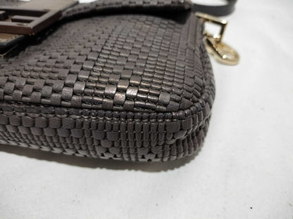 Fendi Baguette NM Bag Leather, MULTICOLOUR, LEATHER, Shoulder bag