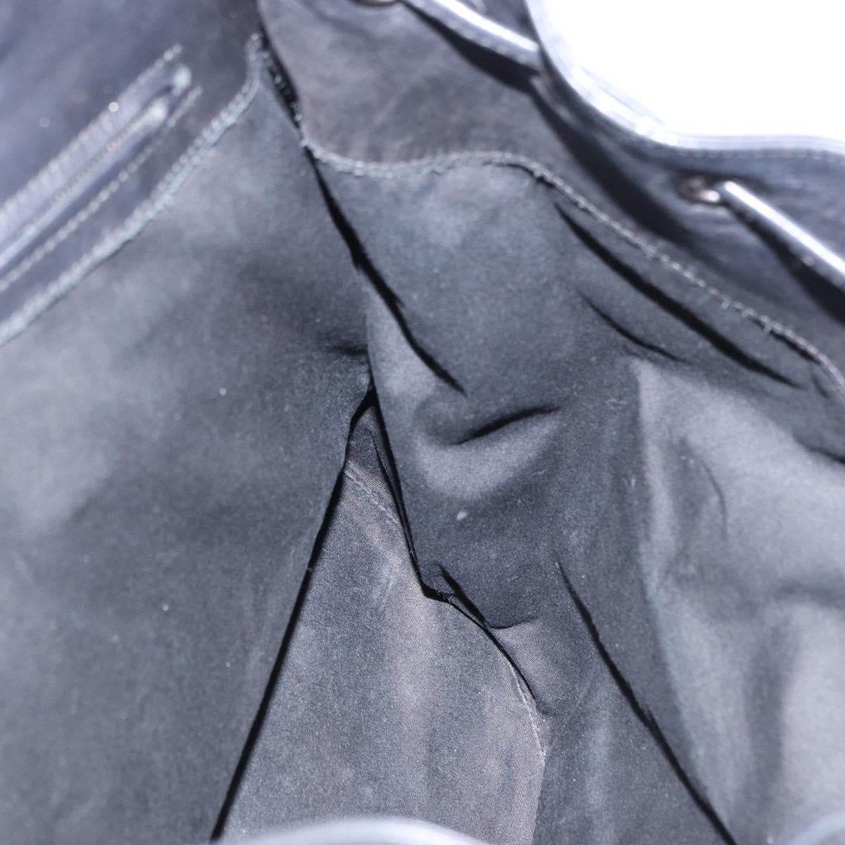 Bottega Veneta Intrecciato Leather, Black, Leather, Backpack