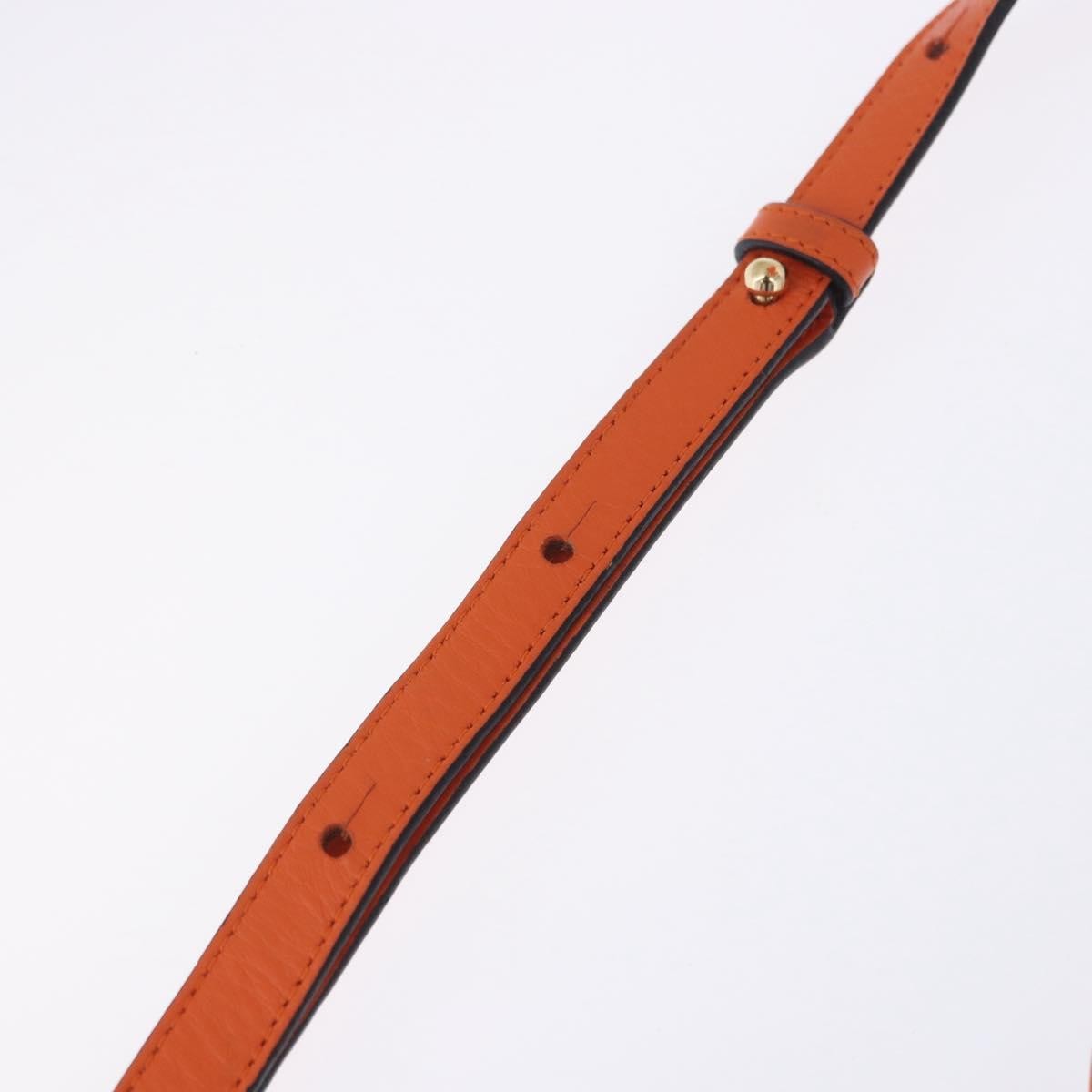 Loewe T Messenger Leather, Orange, Leather, Crossbody Bag