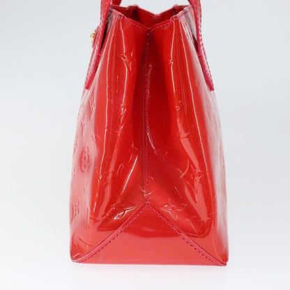 Louis Vuitton Wilshire Monogram Vernis, Pink, Patent Leather, Handbag