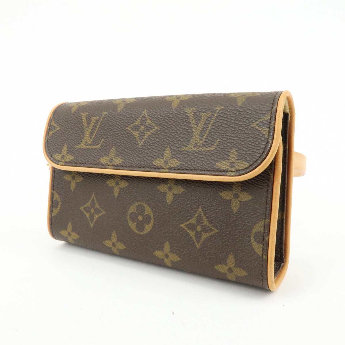 Louis Vuitton Florentine Waist Monogram Canvas, Brown, Canvas, Handbag