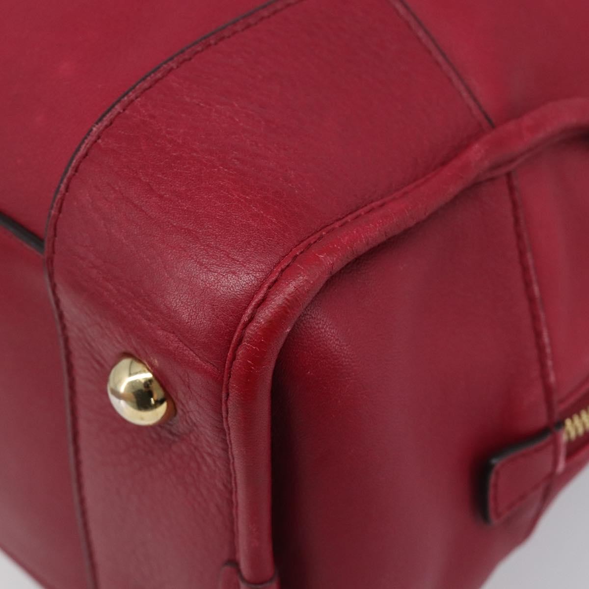 Loewe Amazona Leather, Red, Leather, Handbag