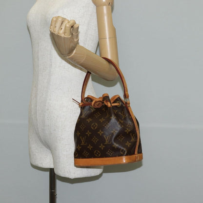 Louis Vuitton Noe Monogram Canvas, Brown, Canvas, Shoulder Bag