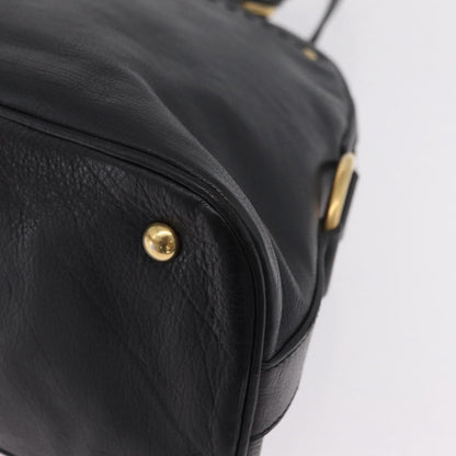 Saint Laurent Muse Leather, Black, Leather, Shoulder Bag