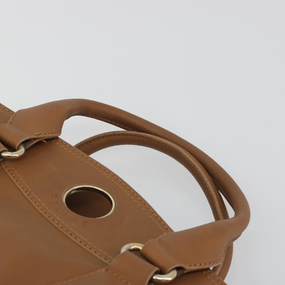 Celine Vintage Leather, Brown, Leather, Handbag