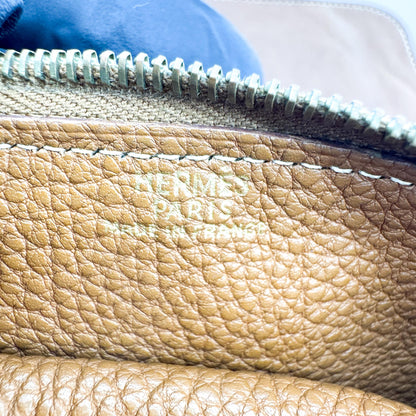 Hermes Dogon Compact Leather, Brown, Leather, Wallet