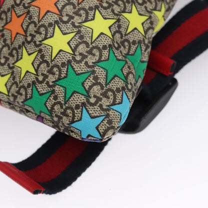 Gucci Children's Drawstring Printed GG Coated Canvas, Multicolour, Canvas, Backpack