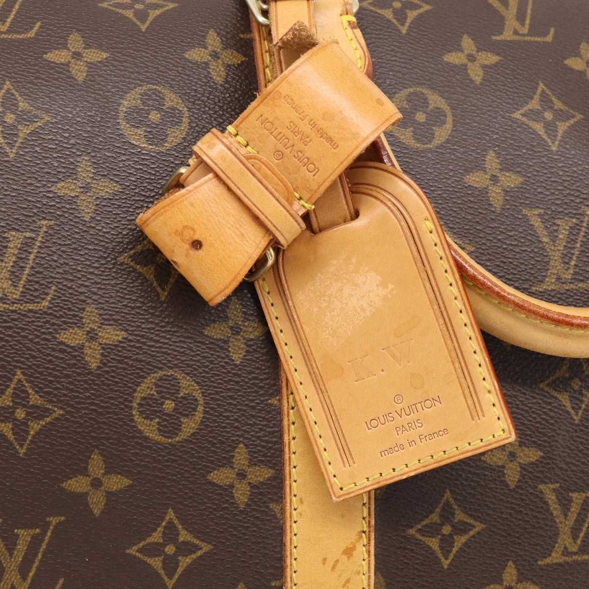 Louis Vuitton Keepall Bandouliere Monogram Canvas, Brown, Canvas, Travel Bag