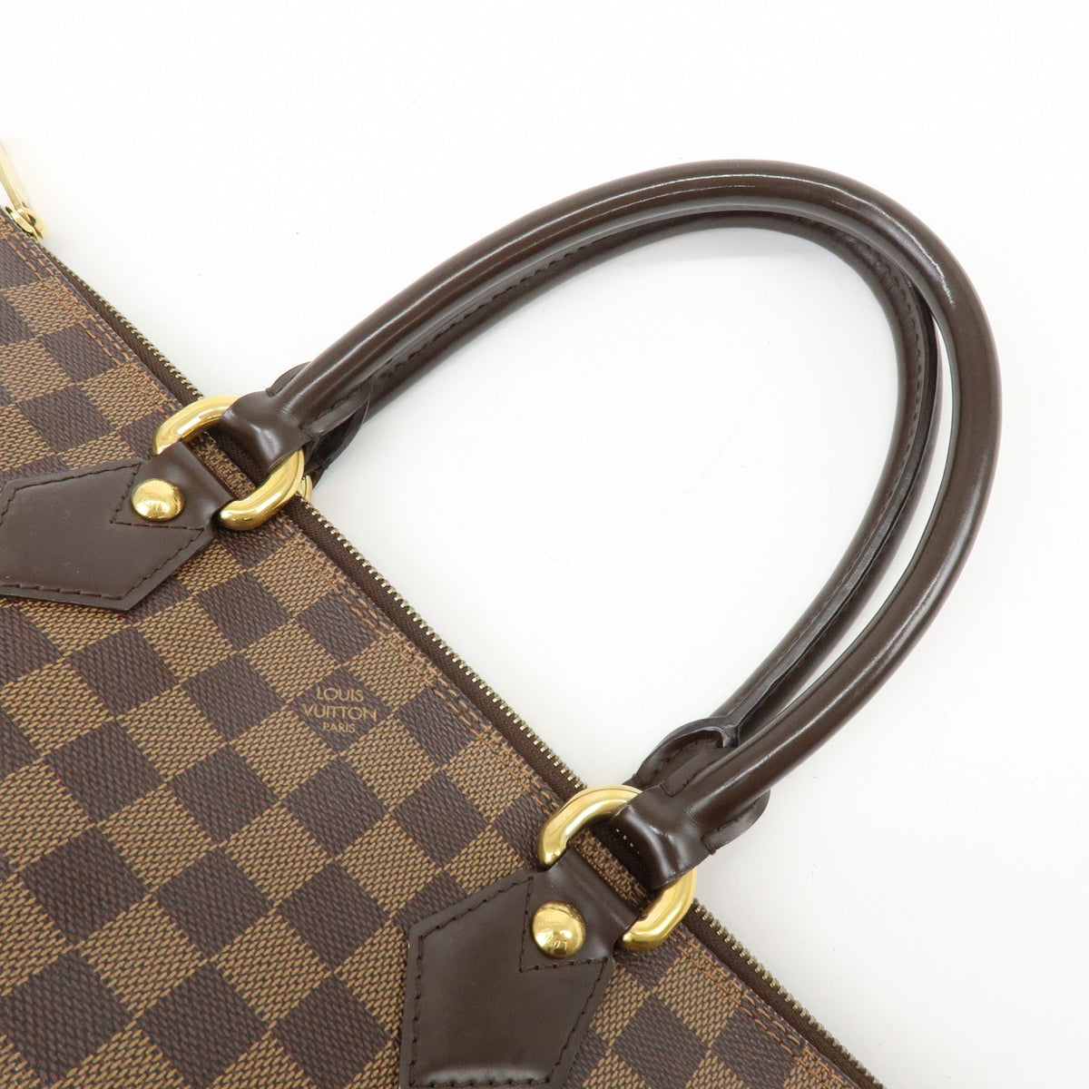 Louis Vuitton Saleya Damier, Brown, Canvas, Handbag