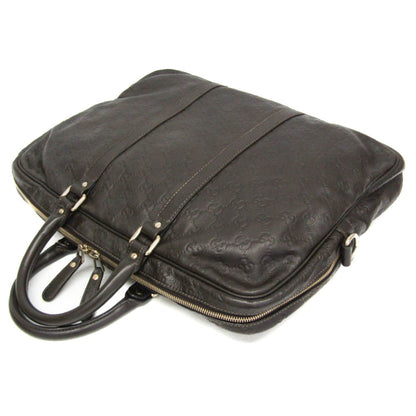Gucci Convertible Guccissima Leather, Brown, Leather, Briefcase