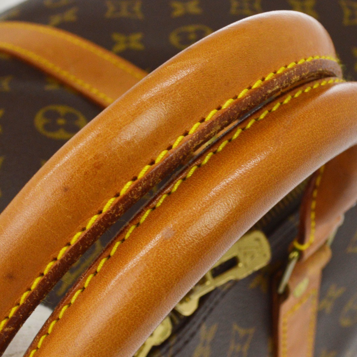 Louis Vuitton Keepall Bandouliere Monogram Canvas, Brown, Canvas, Travel Bag