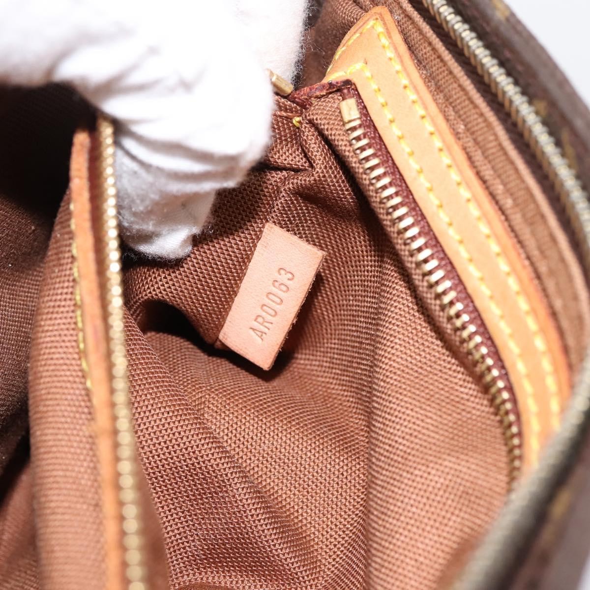 Louis Vuitton Trotteur Monogram Canvas, Brown, Canvas, Handbag