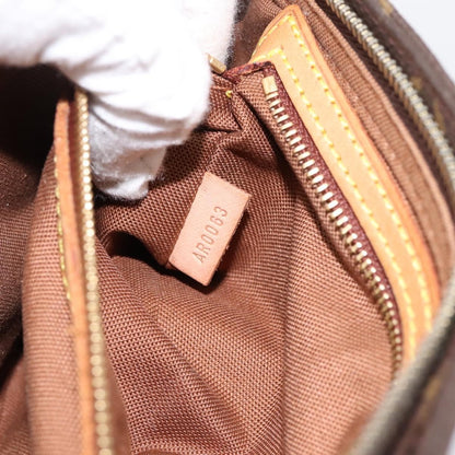 Louis Vuitton Trotteur Monogram Canvas, Brown, Canvas, Handbag