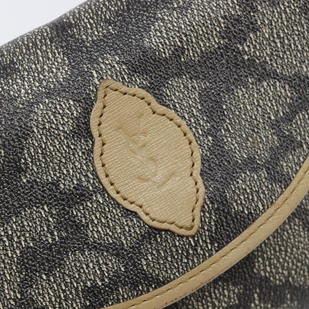 Saint Laurent Vintage Shoulder bag Canvas, Gray, Canvas, Shoulder Bag