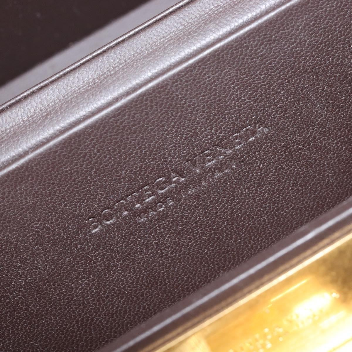 Bottega Veneta Daisey Leather, Brown, Leather, Handbag