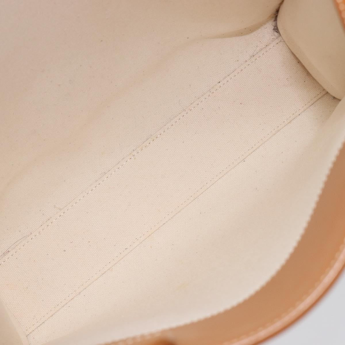 Celine Vertical Cabas Canvas with Leather, Beige, Canvas, Tote Bag