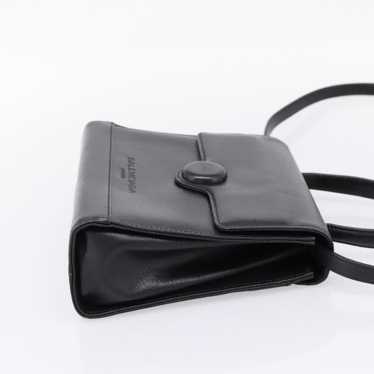Balenciaga Vintage Leather, Black, Leather, Handbag