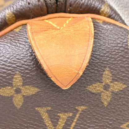 Louis Vuitton Keepall Monogram Canvas, Brown, Canvas, Travel Bag