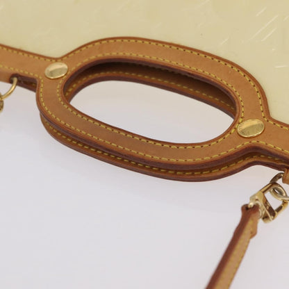 Louis Vuitton Roxbury Drive Monogram Vernis, Beige, Patent Leather, Handbag