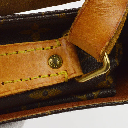 Louis Vuitton Cartouchiere Monogram Canvas, Brown, Canvas, Handbag