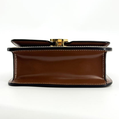 Burberry TB Shoulder Bag Canvas, Brown, Other, Shoulder Bag