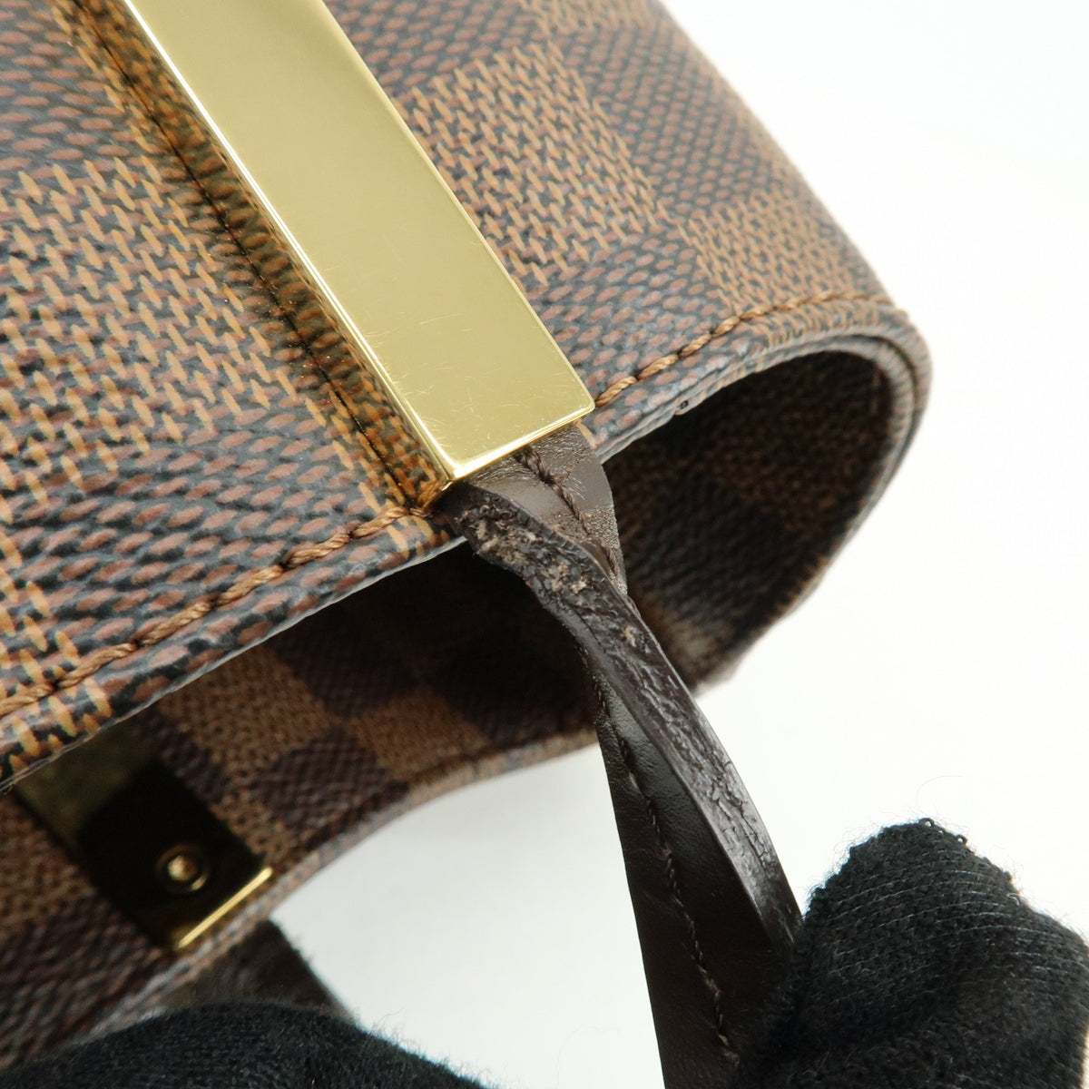 Louis Vuitton Marylebone Damier, Brown, Canvas, Handbag