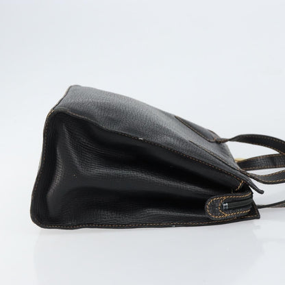 Loewe Tote Leather, Black, Leather, Tote Bag
