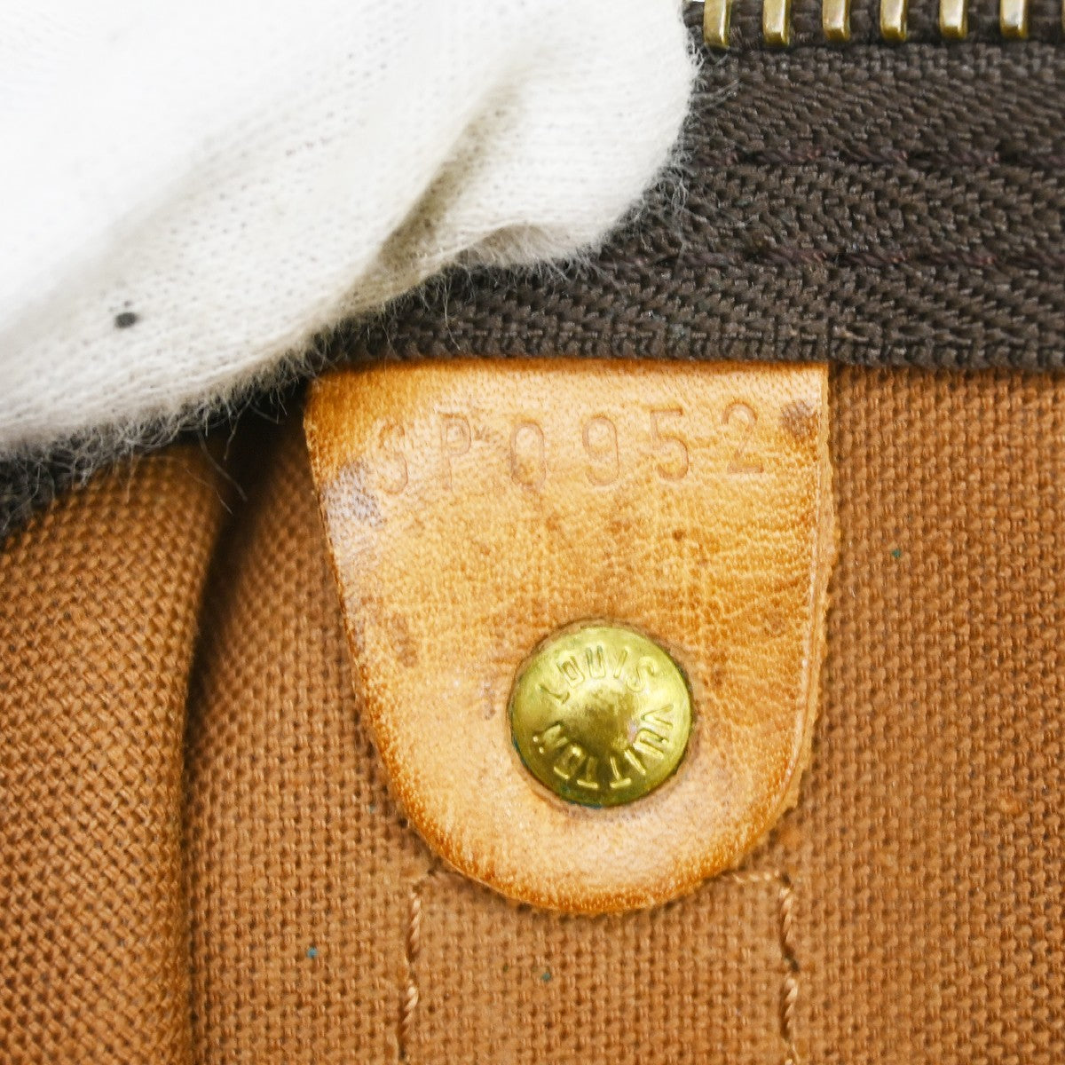 Louis Vuitton Keepall Monogram, Brown, Canvas, Travel Bag