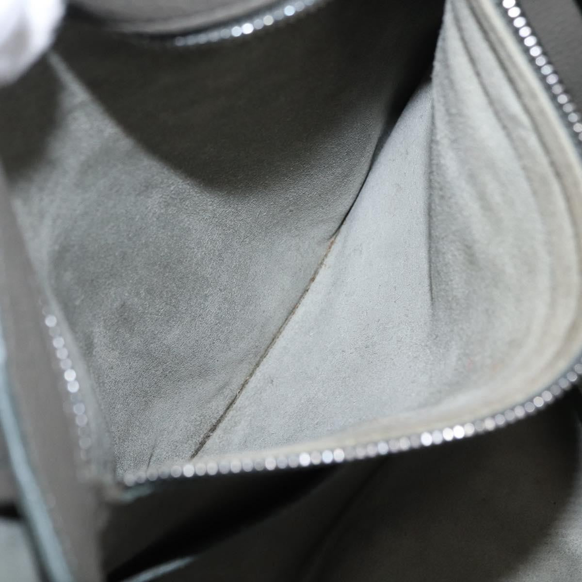 Celine Phantom Cabas Leather, Gray, Leather, Tote Bag
