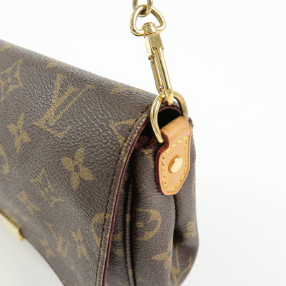 Louis Vuitton Favorite Monogram Canvas, Brown, Canvas, Handbag