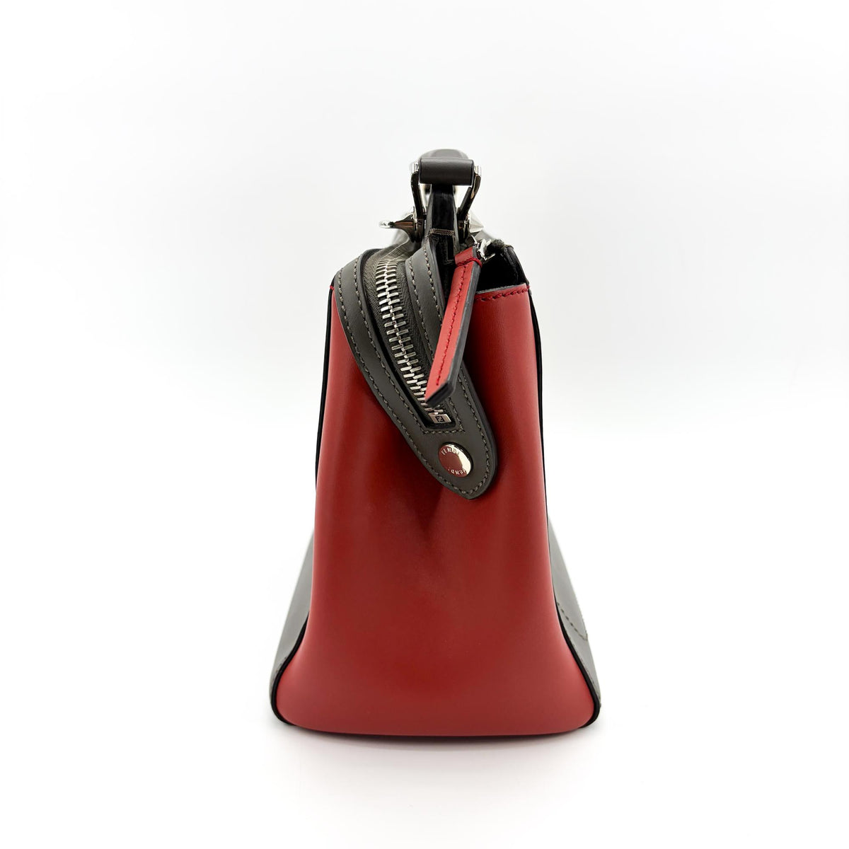 Fendi DotCom Click Quilted Leather, Multicolour, Leather, Shoulder Bag