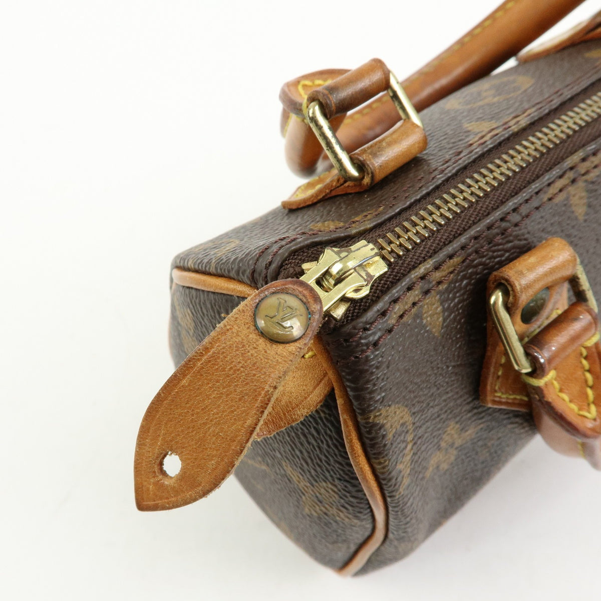 Louis Vuitton Speedy Mini HL Monogram Canvas, Brown, Canvas, Handbag