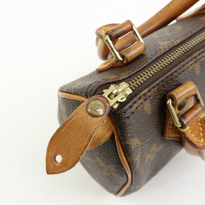 Louis Vuitton Speedy Mini HL Monogram Canvas, Brown, Canvas, Handbag
