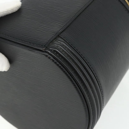 Louis Vuitton Cannes Epi Leather, Black, Leather, Handbag