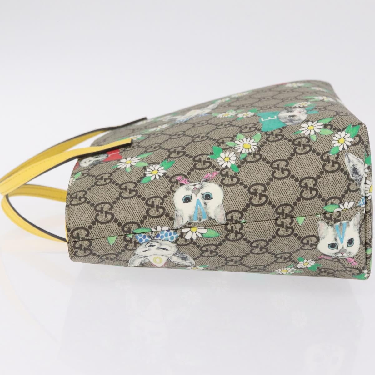 Gucci Children's Printed GG Coated Canvas, Beige, Canvas, Tote Bag