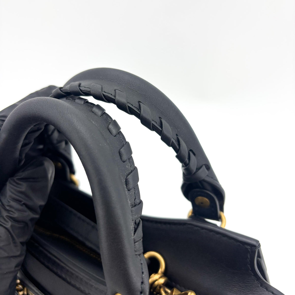 Balenciaga Neo Classic City Leather, Black, Leather, Handbag