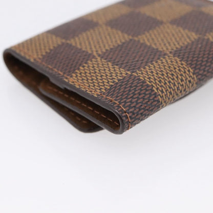 Louis Vuitton Cuff Case Monogram Damier, Brown, Canvas, Wallet