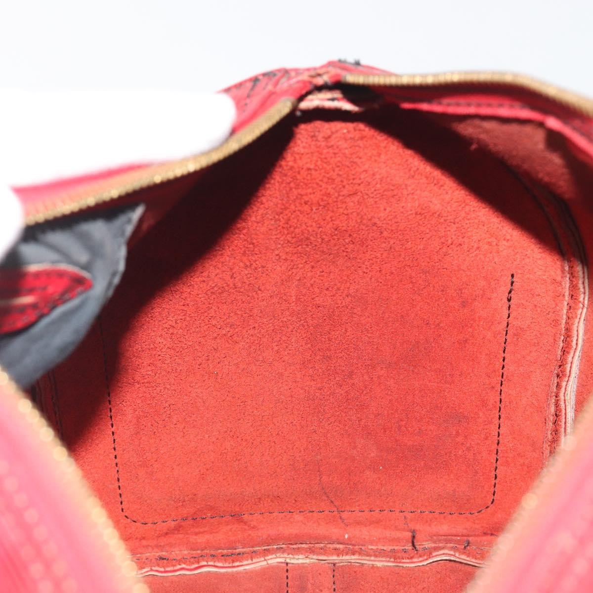Louis Vuitton Speedy Epi, Red, Leather, Handbag