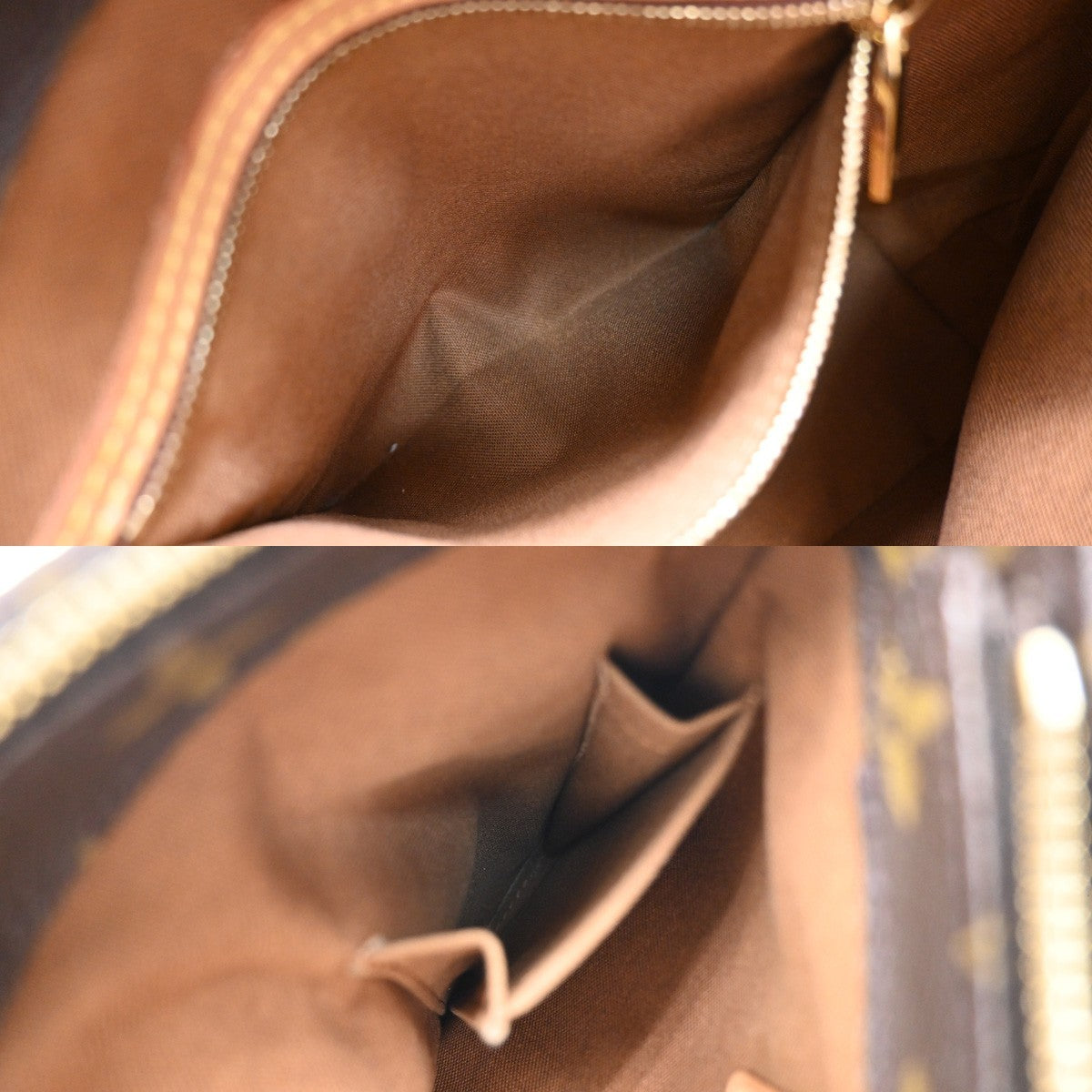 Louis Vuitton Cabas Piano Monogram Canvas, Brown, Canvas, Tote Bag