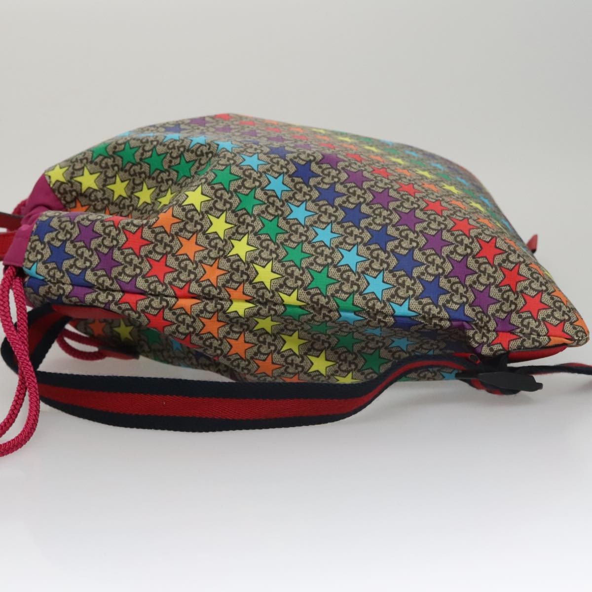 Gucci Children's Drawstring Printed GG Coated Canvas, Multicolour, Canvas, Backpack