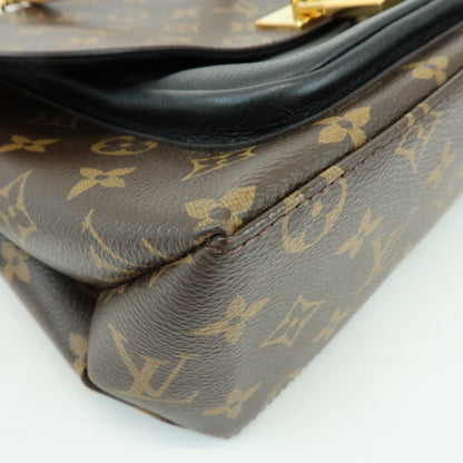 Louis Vuitton Marignan Monogram Canvas with Leather, Brown, Canvas, Handbag