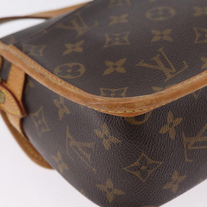 Louis Vuitton Sologne Monogram Canvas, Brown, Canvas, Handbag