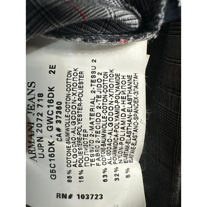 ARMANI JEANS Καρό Πουκάμισο με Κουμπιά
